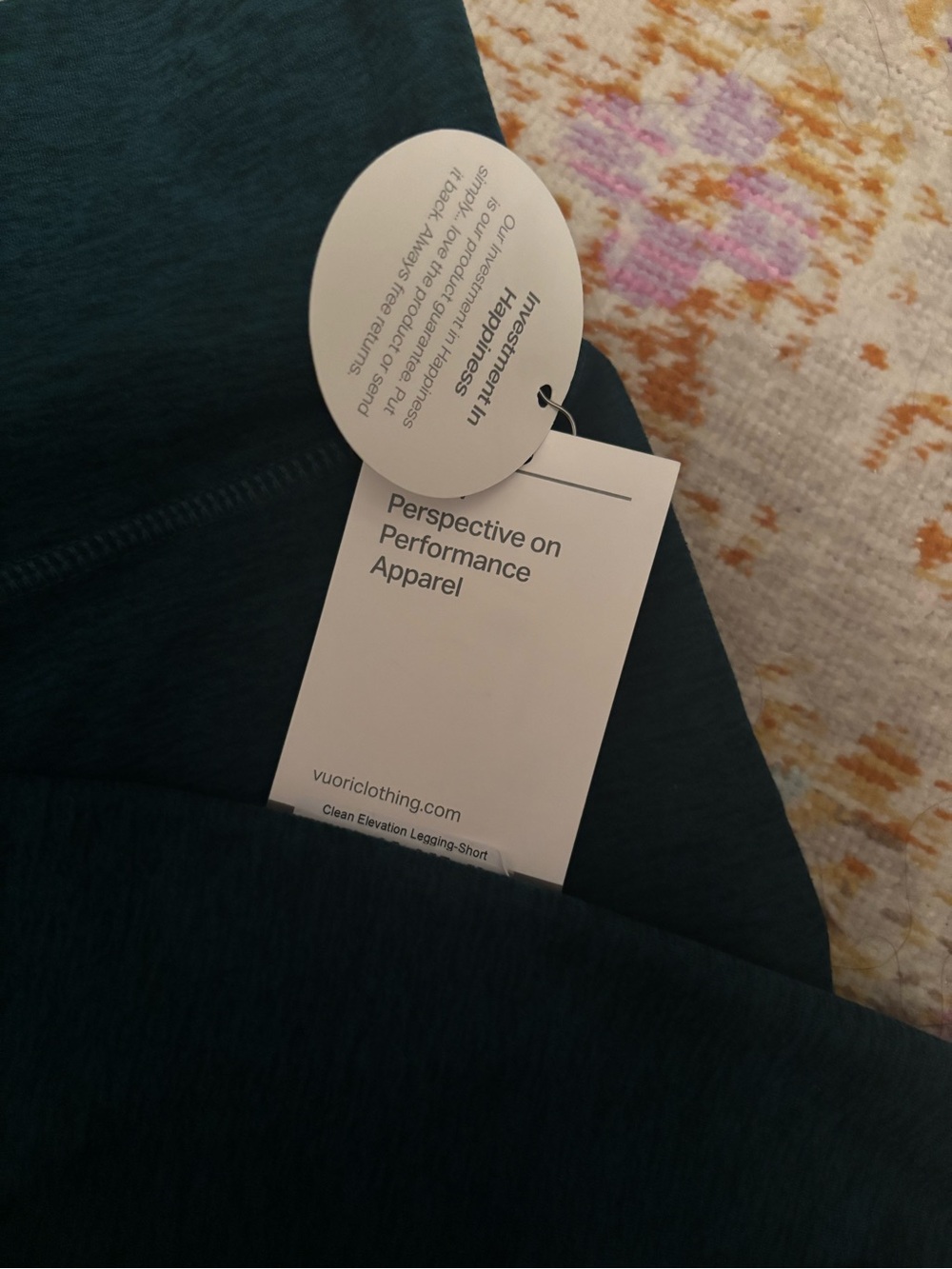 Vuori Clean Elevation Legging Short - Picture 10 of 10